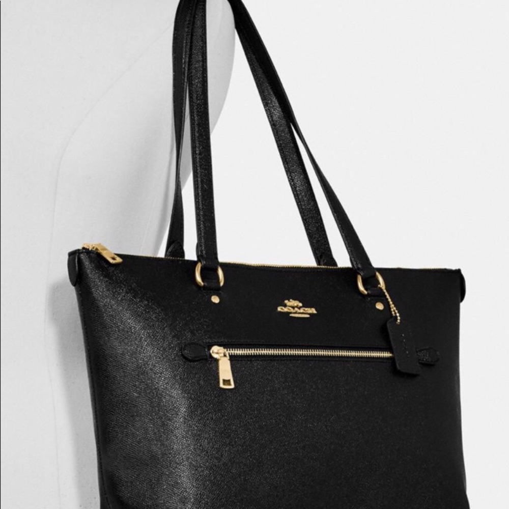 NWT Coach gallery leather tote handbag - Picture 3 of 5